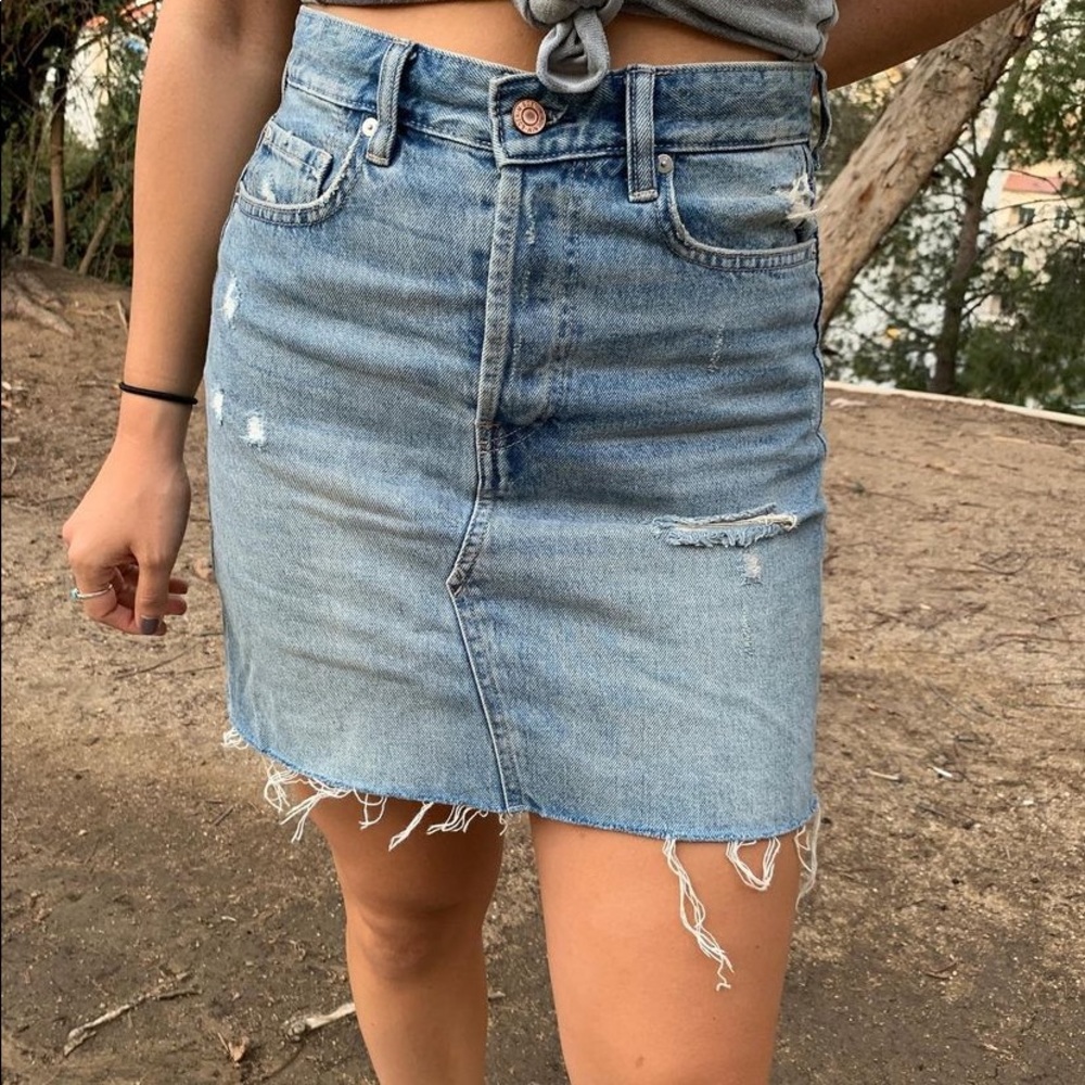 H&M denim skirt